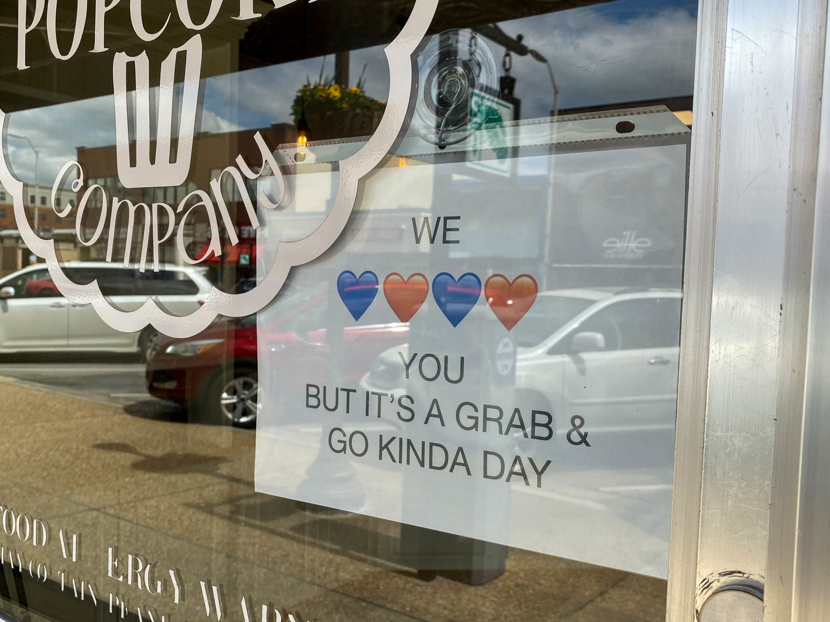 Signs of the times of the COVID-19 pandemic in Lee County